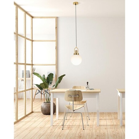 Lampa wisząca Nipp XCP90523.GOLD szklana ball złota