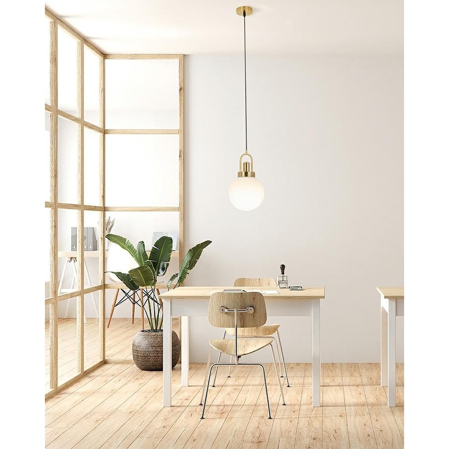 Lampa wisząca Nipp XCP90523.GOLD szklana ball złota