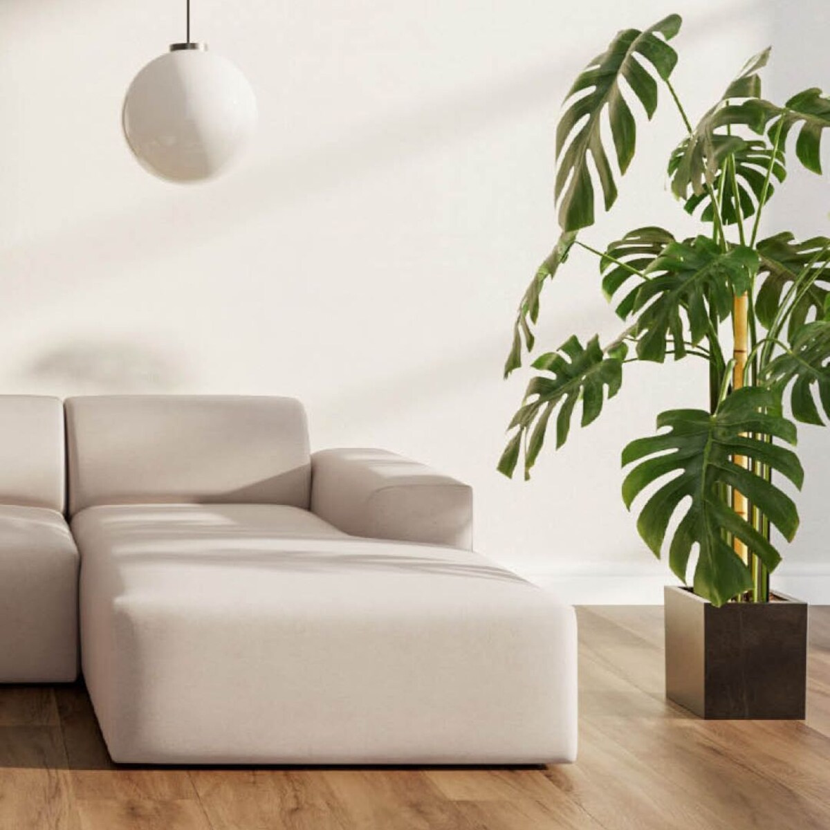 Villet Sofa narożna prawa beżowa