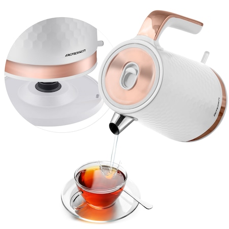 Czajnik elektryczny bezprzewodowy modny 1,7l Berdsen