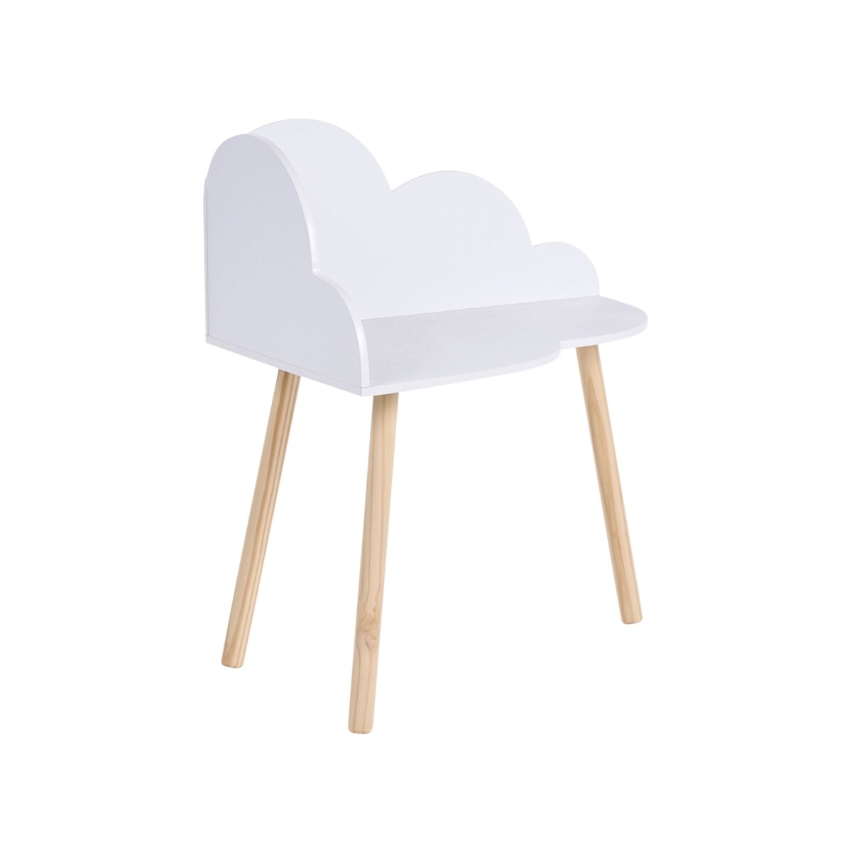 Stolik z krzesełkiem dla dzieci CLOUDY Biały