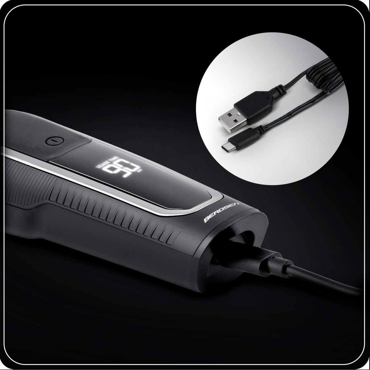 Trymer maszynka do włosów golarka do brody 6w1 Berdsen