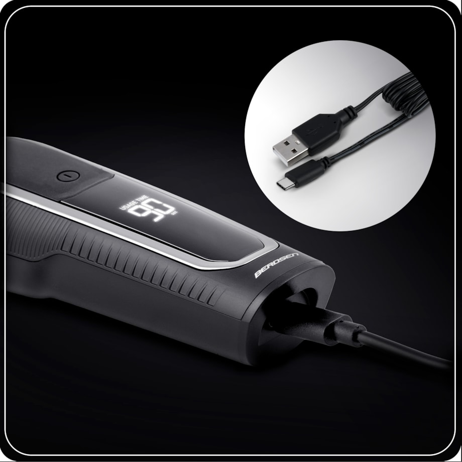 Trymer maszynka do włosów golarka do brody 6w1 Berdsen