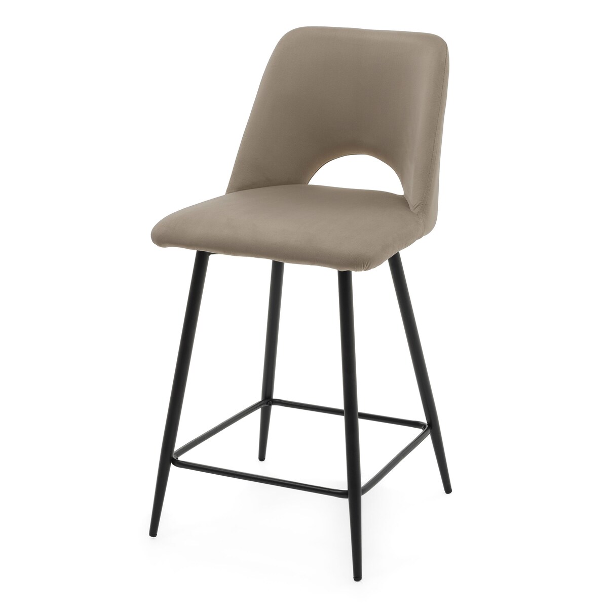 HOKER TAPICEROWANY WELUROWY DO SALONU JADALNI BAROWY NOWOCZESNY ORO CIEMNOBEŻOWY