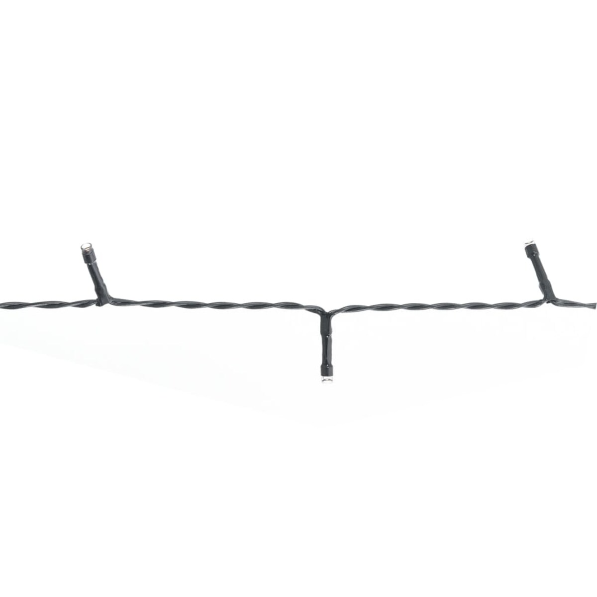 vidaXL Choinka stożkowa, 752 lampki LED, zimne białe, 160x500 cm