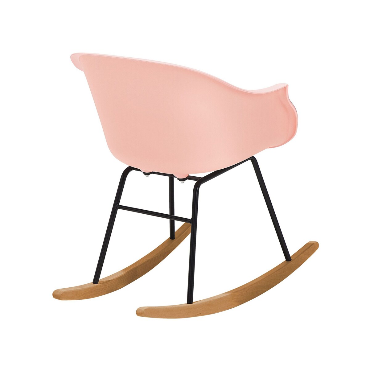 Krzesło bujane różowe HARMONY