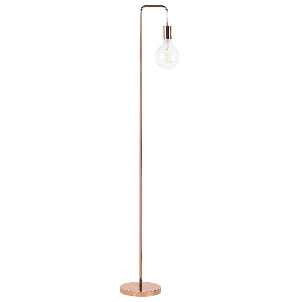 Lampa podłogowa SAVENA Metal Miedziany
