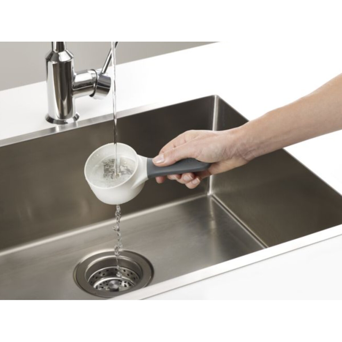 Tarka spiralna (biało-szara) Duo Joseph Joseph