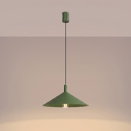 Lampa wisząca NOX 40 zielona oliwka