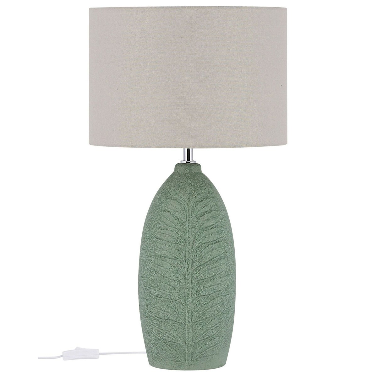 Lampa stołowa ceramiczna zielona OHIO