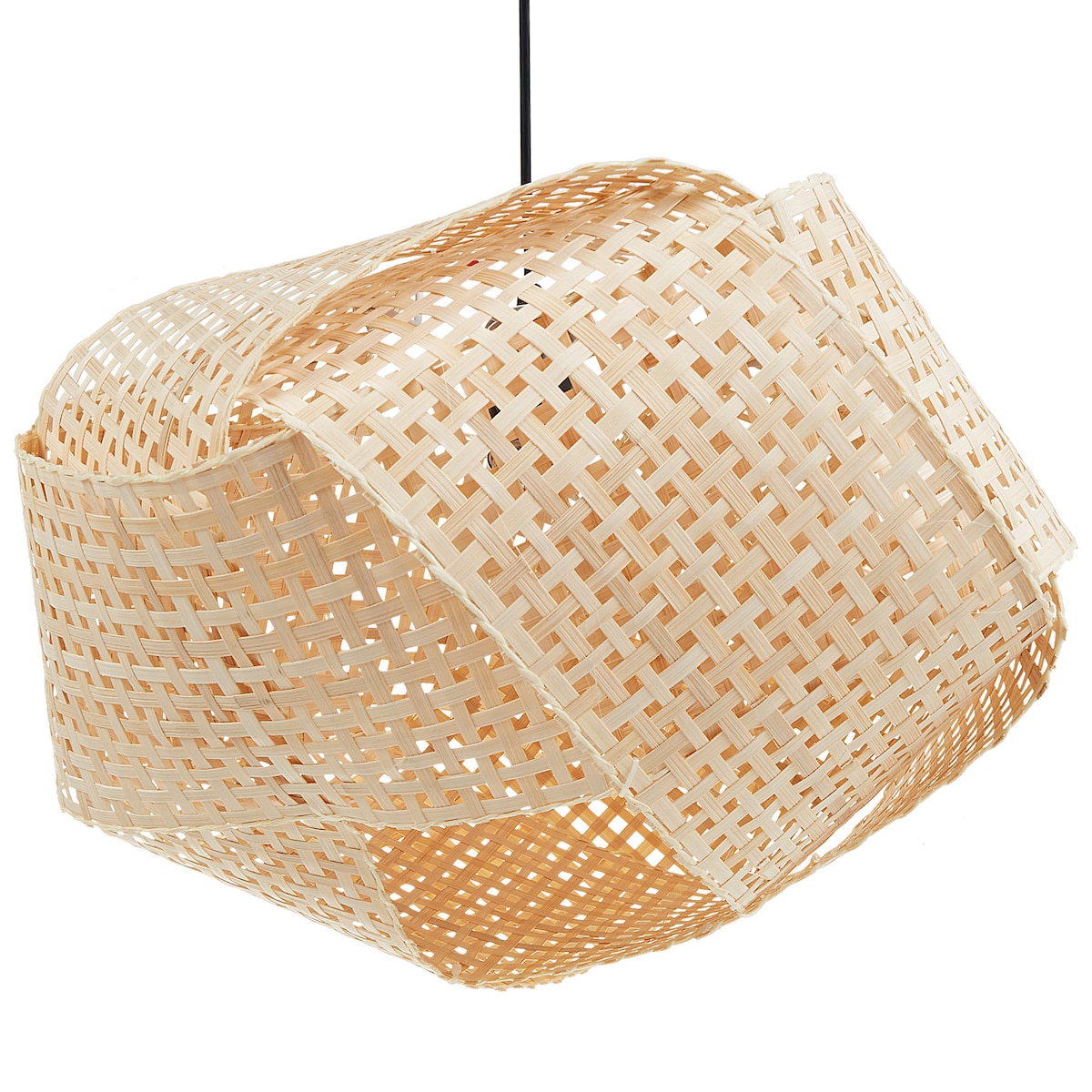 Lampa wisząca HALIL Bambus Beżowy