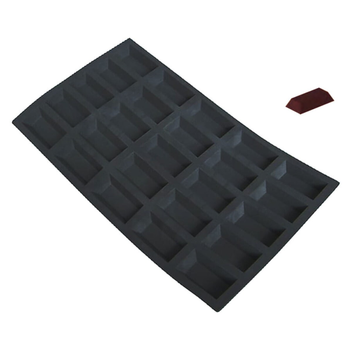 De Buyer Silikonowa mata Moul’Flex do ciastek - sztabek