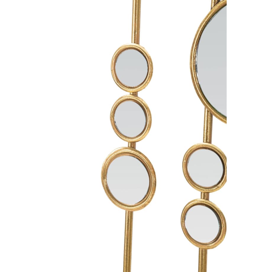 Ozdoba na ścianę z lusterkami, 35,5 x 90 cm