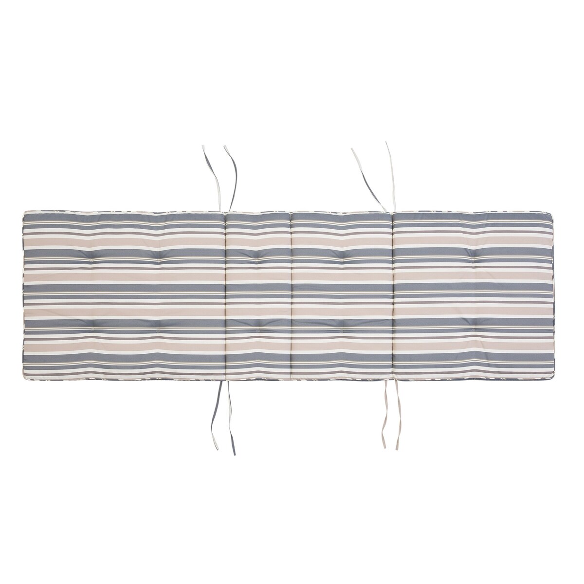 Poduszka na leżak ogrodowy TOSCANA 188 x 59 cm Niebieski