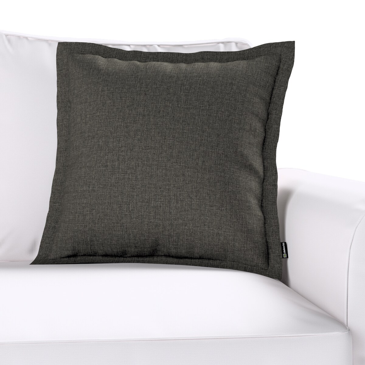 Poszewka Mona na poduszkę 45x45 brązowo-szary