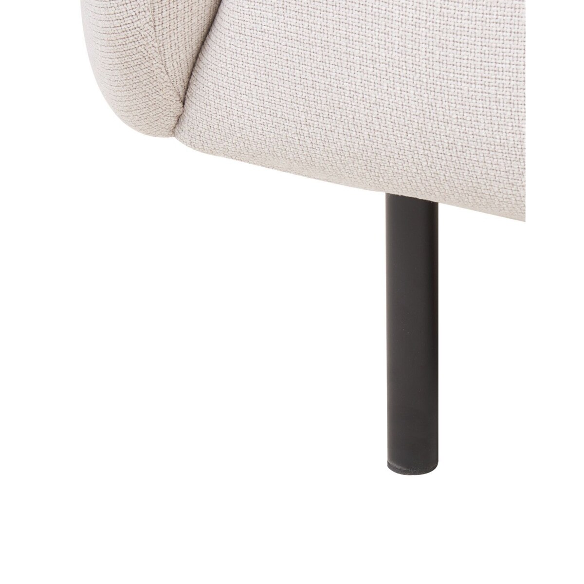 Fotel tapicerowany beżowy LOEN