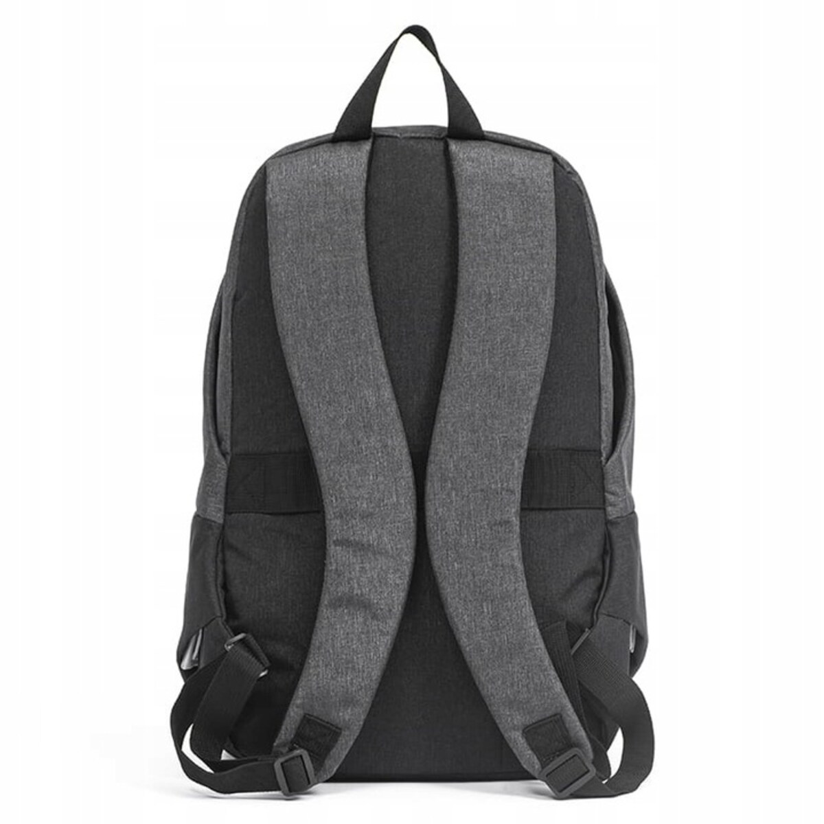 Plecak Czarny / Szary Miejski Podróżny Na Laptop 15,6" Pojemny Do Samolotu