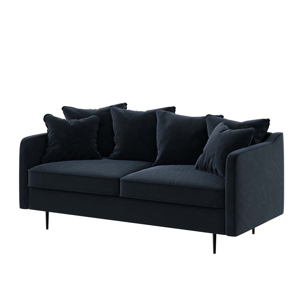 Esme Sofa 2-osobowa - ciemnoniebieska
