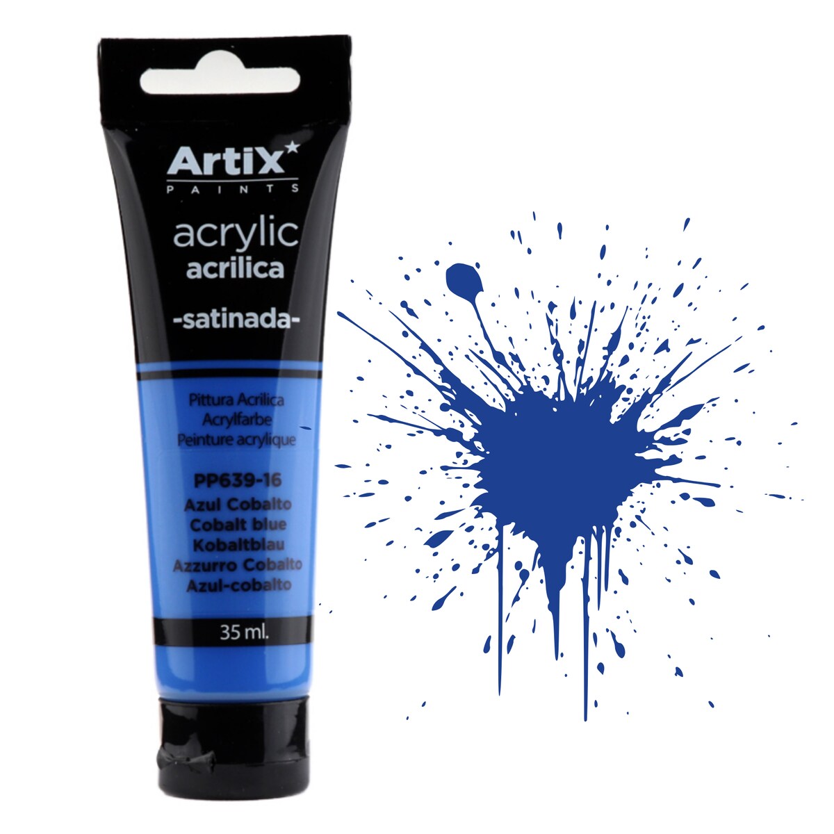 farba akrylowa cobalt blue artix pp639-16, 35ml