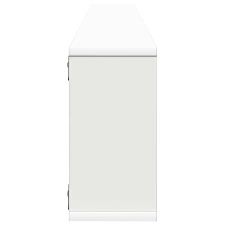 vidaXL Półki ścienne kostki, 4 szt., białe, 100x15x30 cm