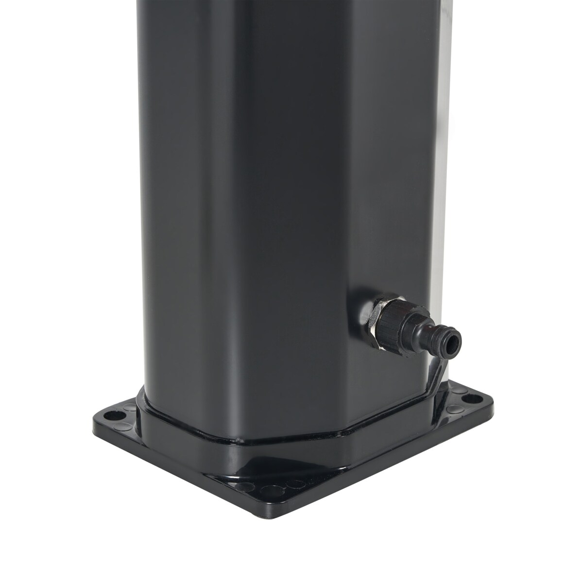 Prysznic ogrodowy solarny wolnostojący TOPOCALMA Czarny