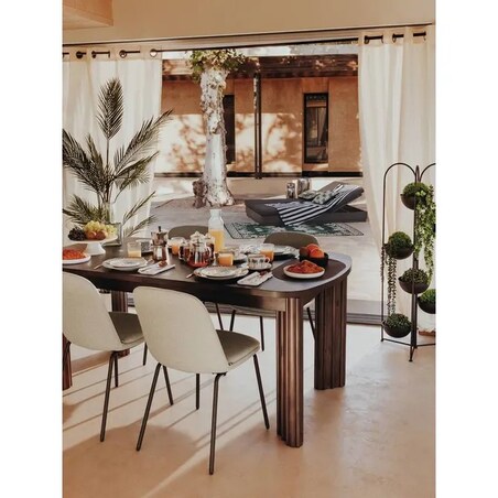 Komplet 6 porcelanowych talerzy deserowych Reso, 19 cm