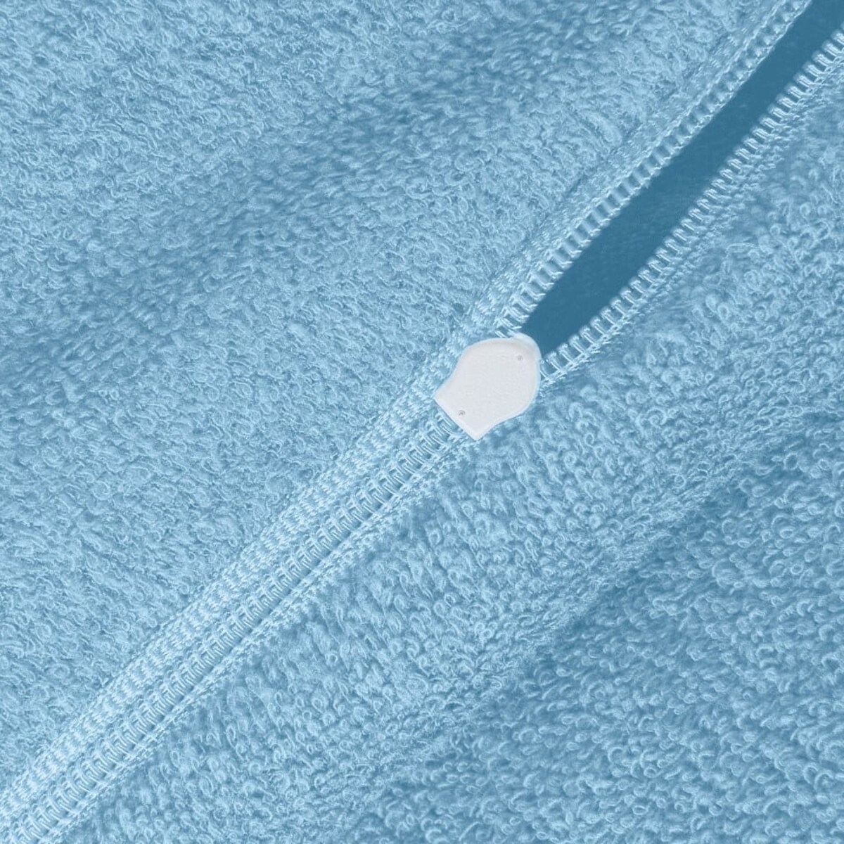 Pościel frotte 200x220 kolor niebieski