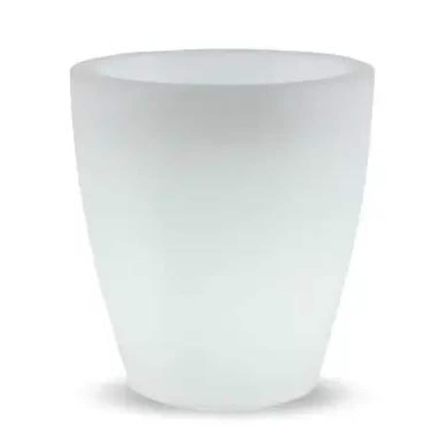 Donica podświetlana Violeta LUMVL040SSNW King Home IP65 do ogrodu biała