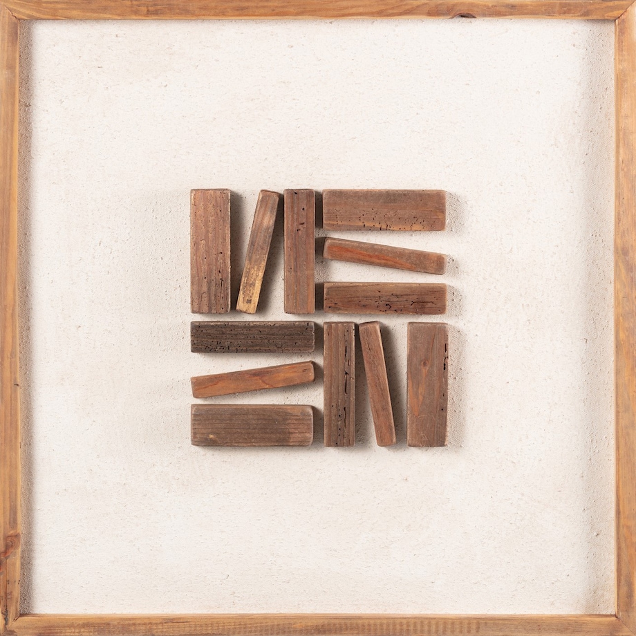 Obraz Esenia Wood 62x62cm, 62 x 5 x 62 cm