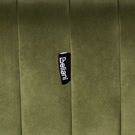 Sofa dla 2 osób MALUNG Welur Ciemnozielony