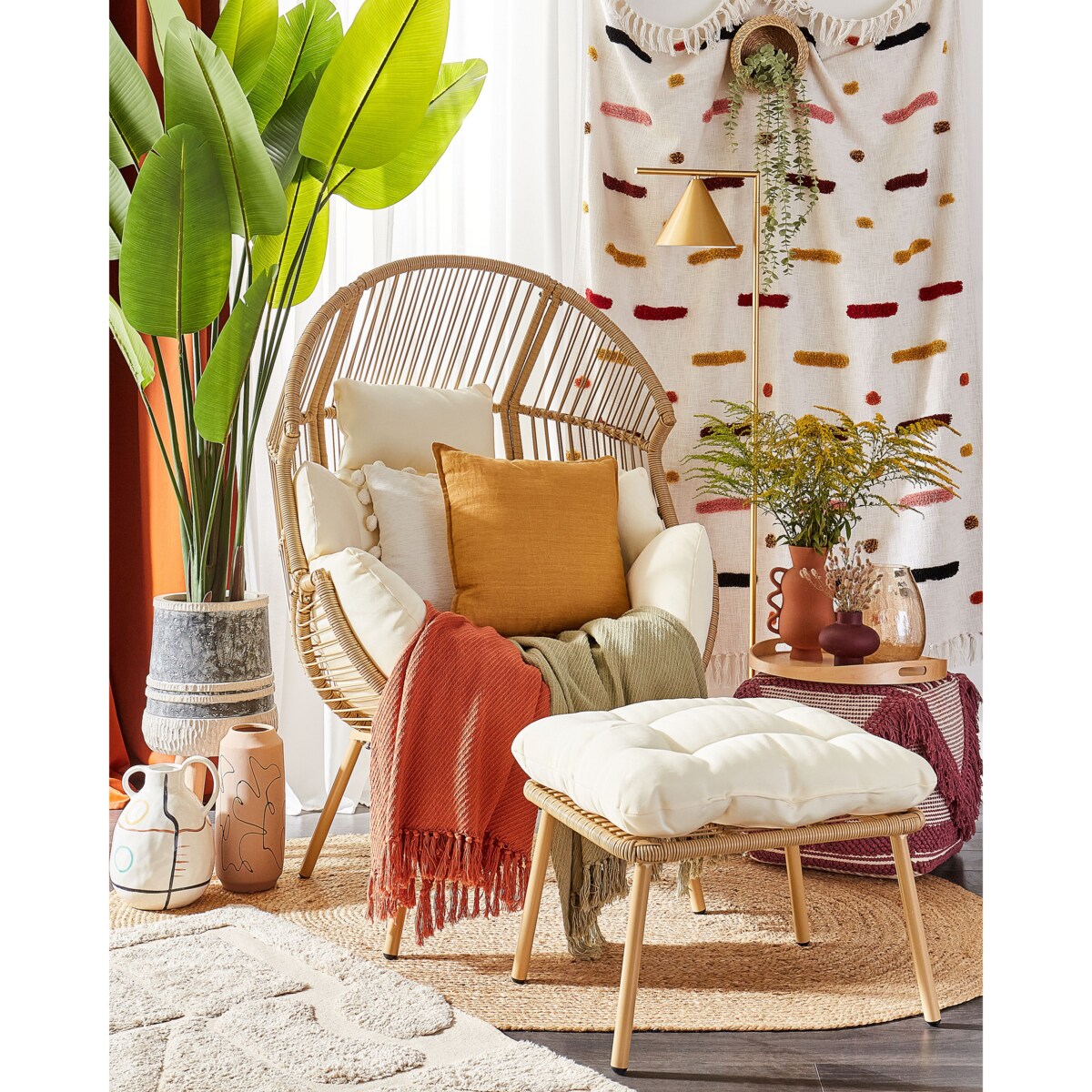 Krzesło ogrodowe Naturalny MURANO