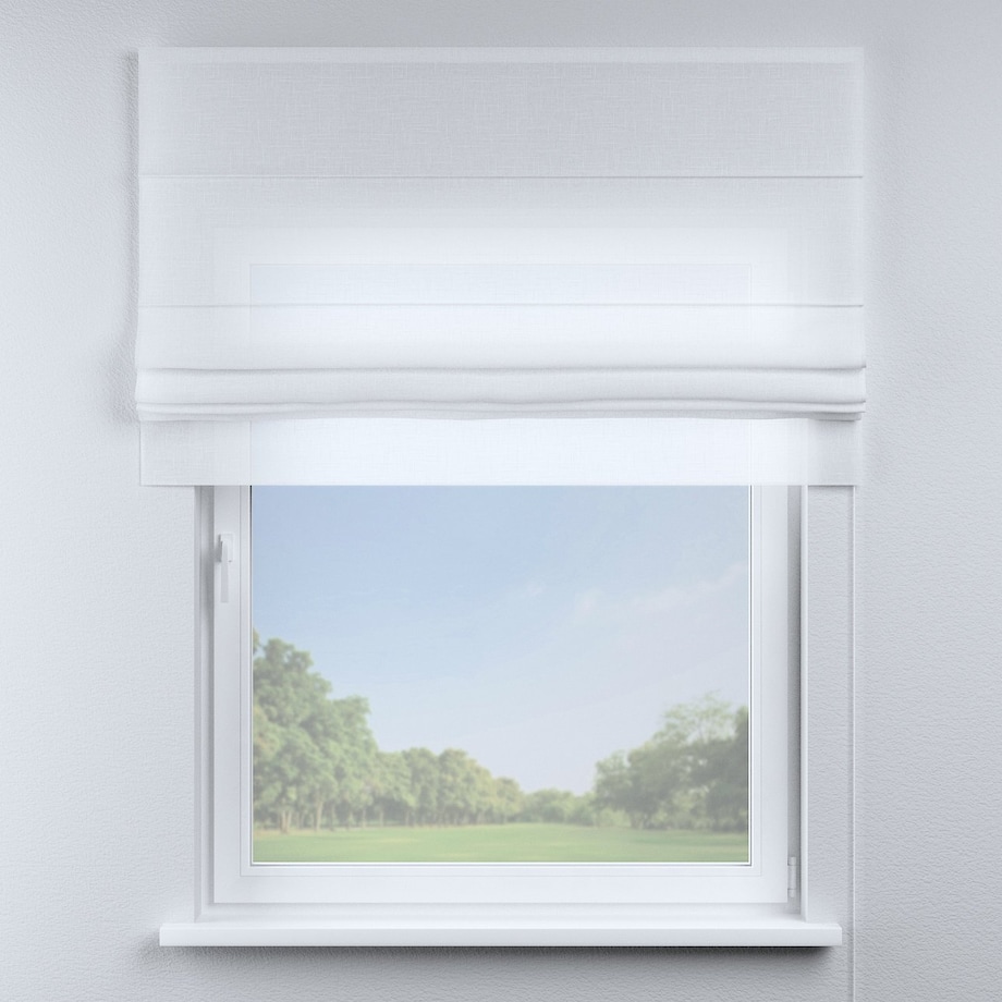 Roleta rzymska Padva 100x170 prześwitująca, biała