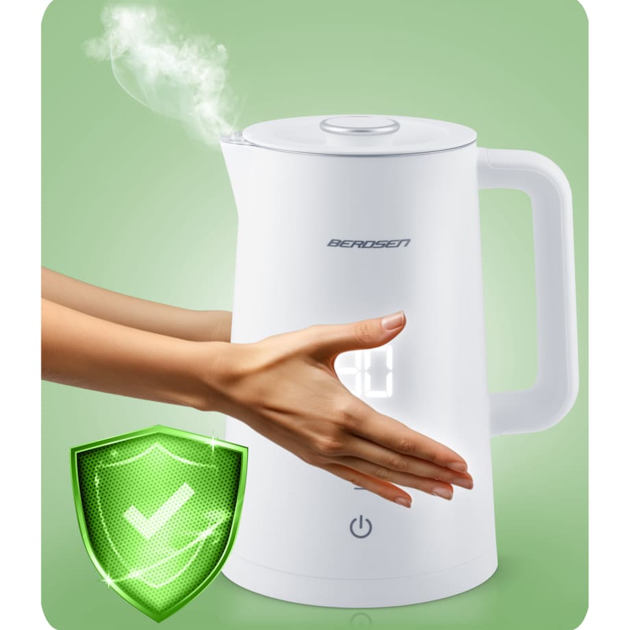 Czajnik elektryczny panel dotykowy 2200w 1,7l Berdsen