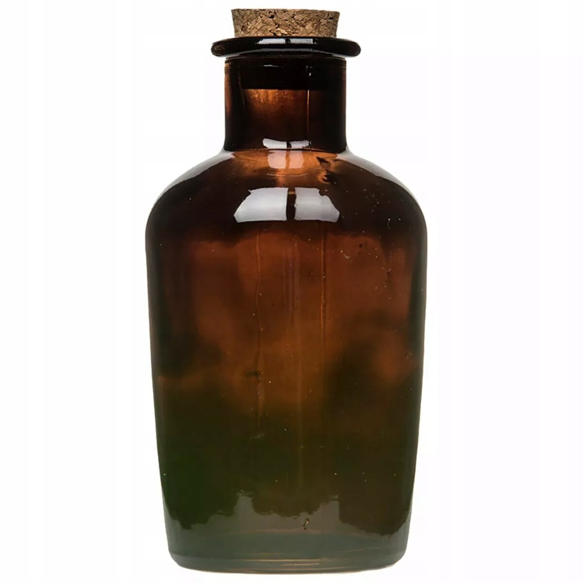 BUTELKA SZKLANA NA NALEWKĘ 250ml pojemnik z korkiem kuchenny mała żywność