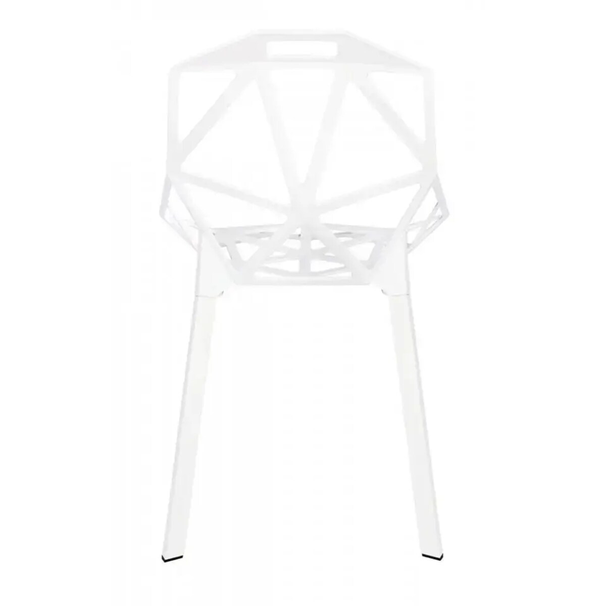 Metalowe krzesło Split DC-362.ALLWHITE King Home industrial białe