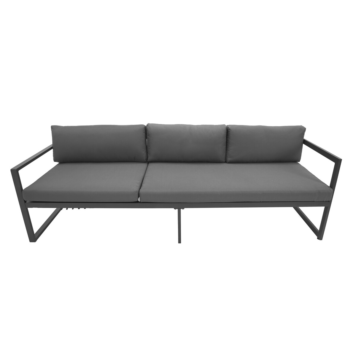 ZESTAW MEBLI OGRODOWYCH narożnik sofa stolik komplet NA OGRÓD TARAS leżanka