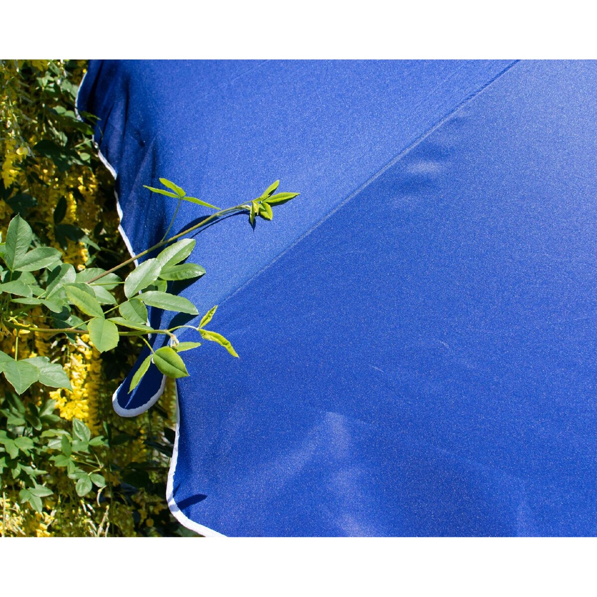 Parasol Ogrodowy Plażowy Na Balkon Taras Łamany Z Falbaną 240 Cm