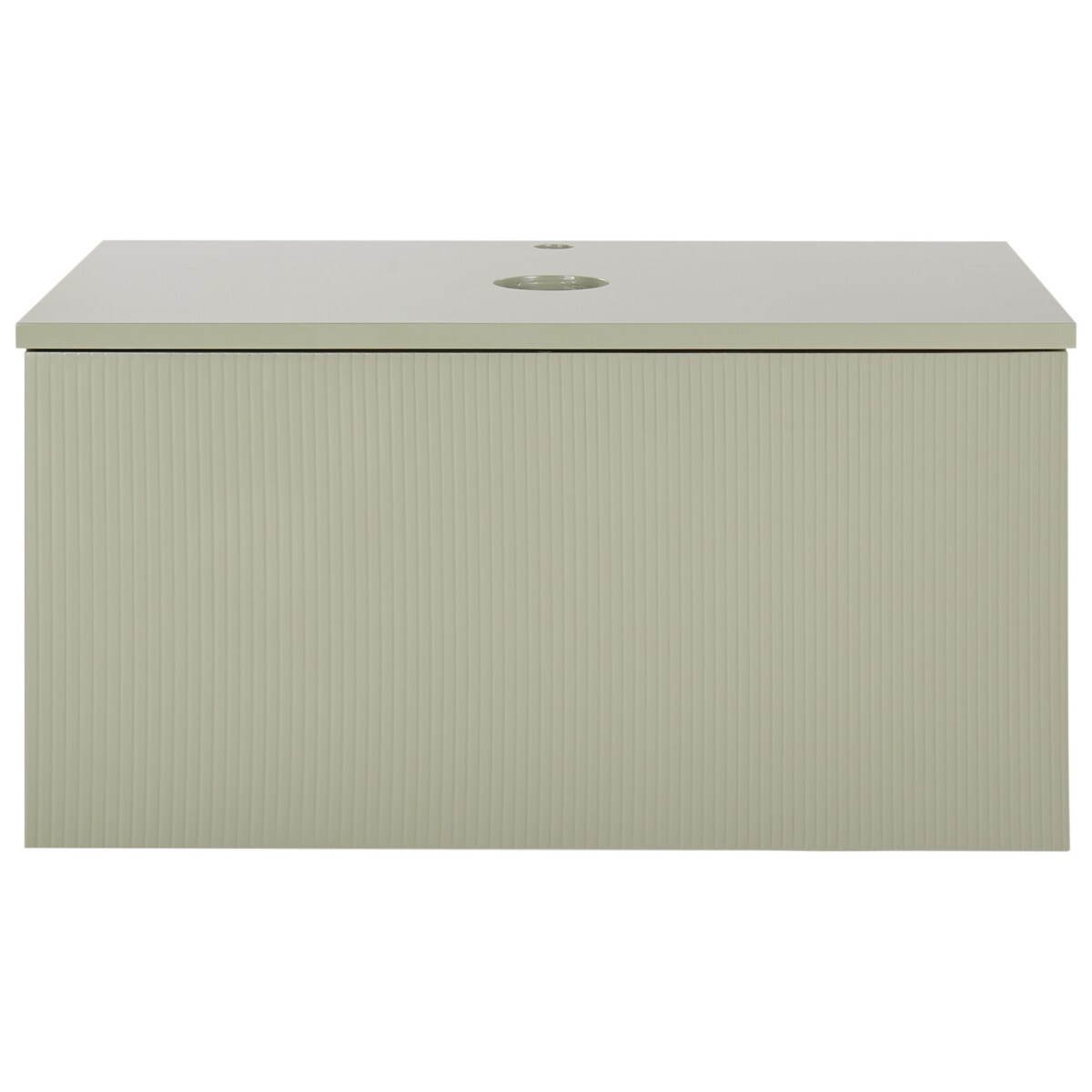 Szafka łazienkowa wisząca 80 x 52 cm zielona ALZIRA