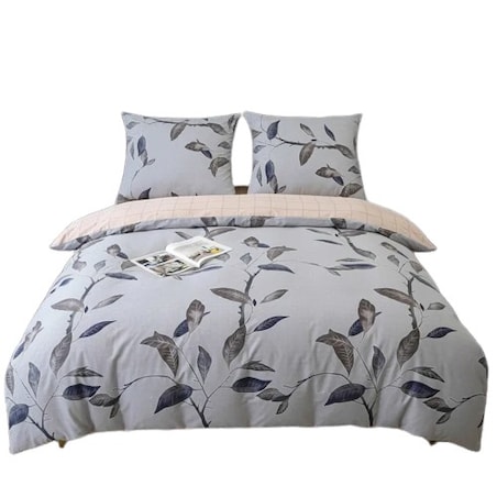 Pościel Bawełniana Premium 220X200 Liście