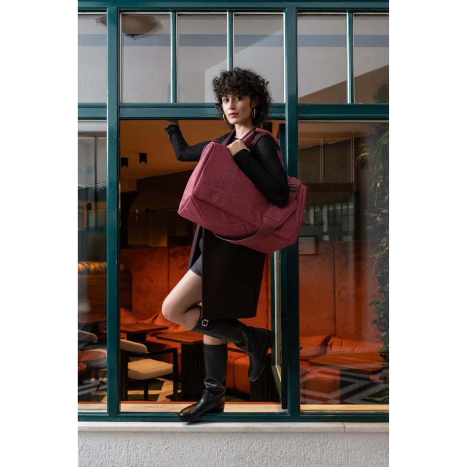 Torba ALLROUNDER L, twist maroon