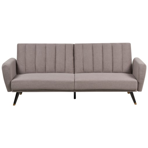 Sofa rozkładana jasnobrązowa VIMMERBY