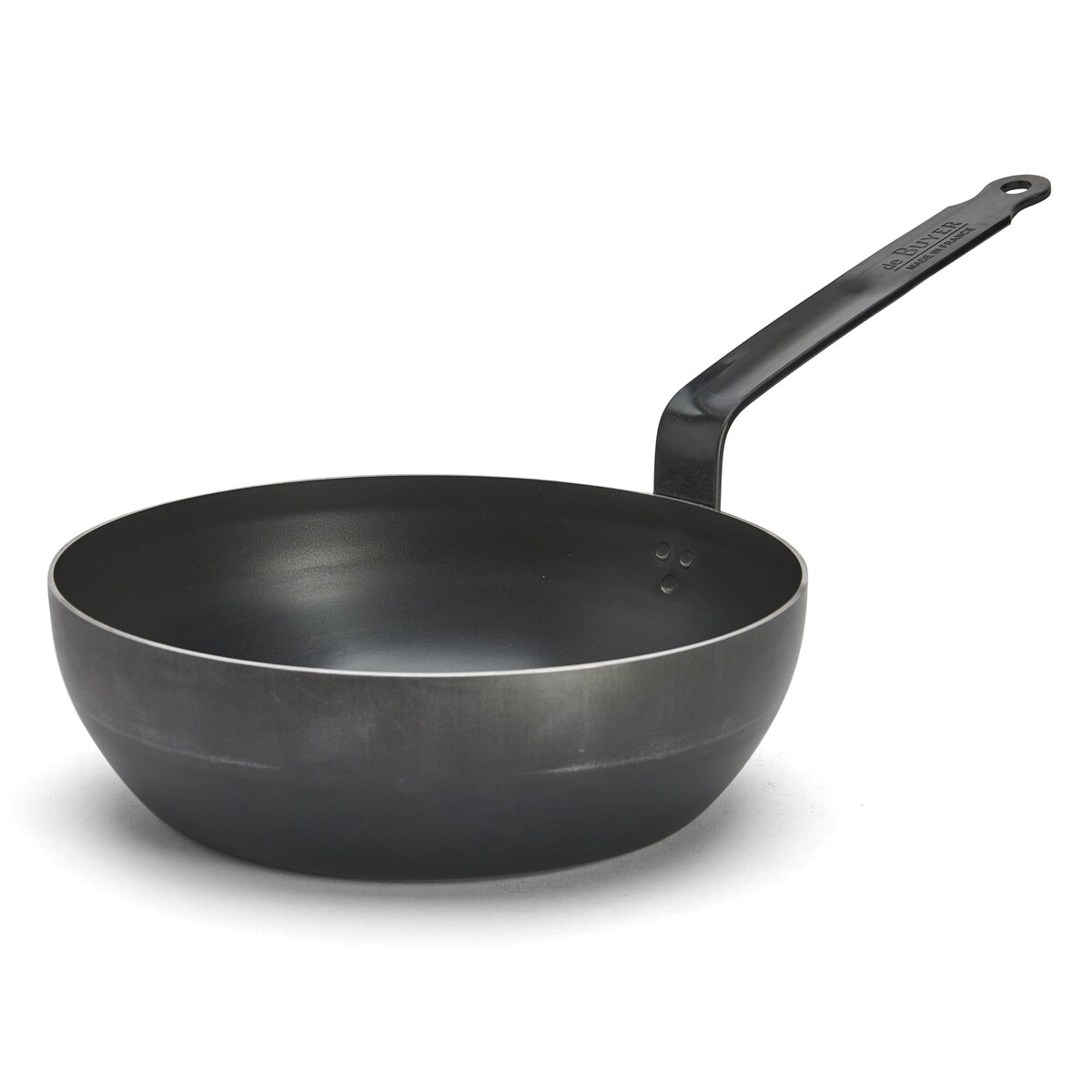 De Buyer BLUE CARBON Patelnia głęboka 24 cm