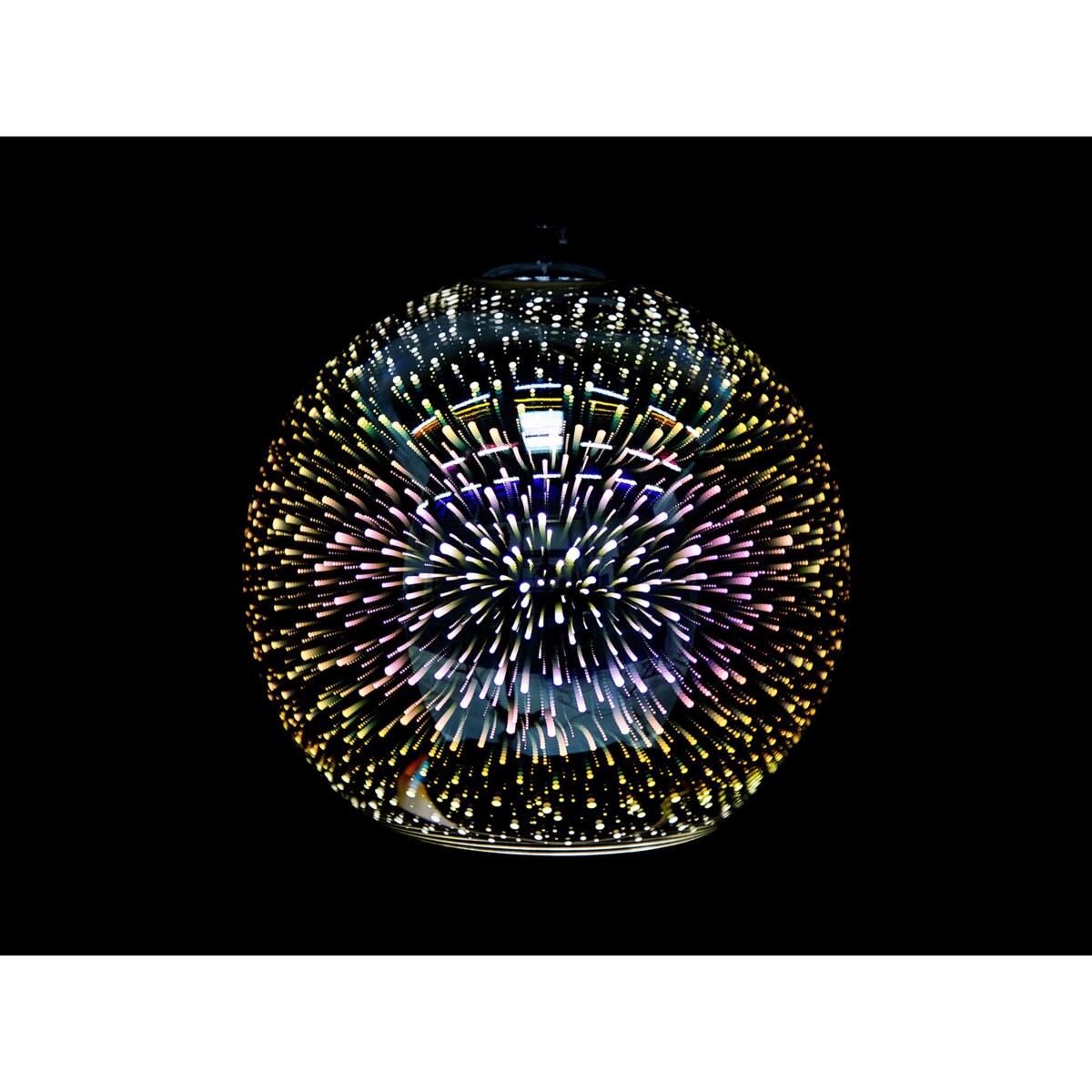 Lampa wisząca szklana miedziana SESSERA