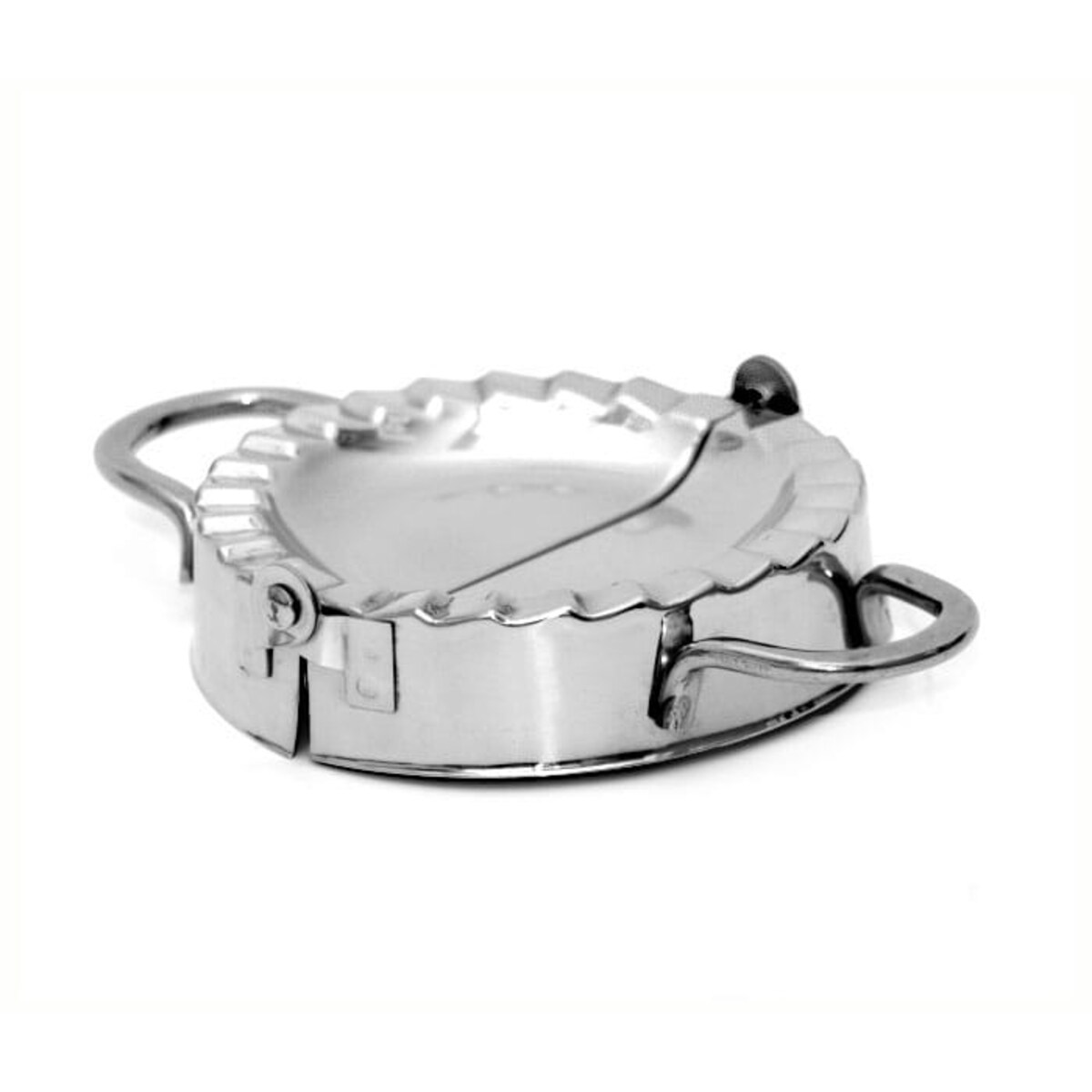 Forma do robienia lepienia pierogów 12cm duża metalowa maszyna pierogarka