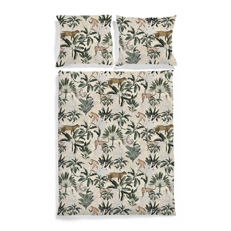 Pościel Dżungla 160/200 + 2 x 50/60 cm