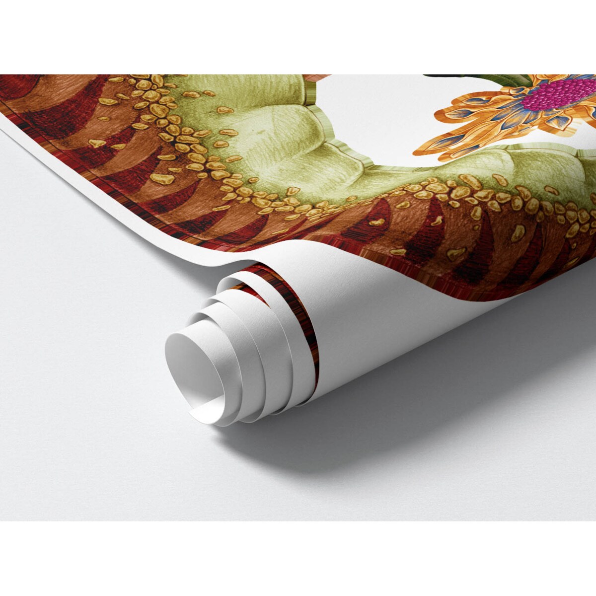 Zestaw naklejek na ścianę, Dinozaur czytelnik, 80cm