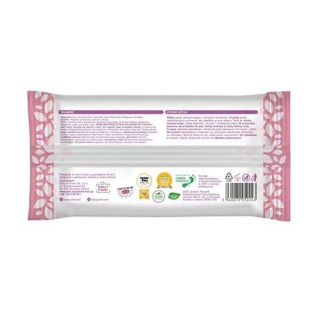 Chusteczki nawilżane dla noworodków i dzieci 6 opakowań (336 szt.) Kinder by Nature