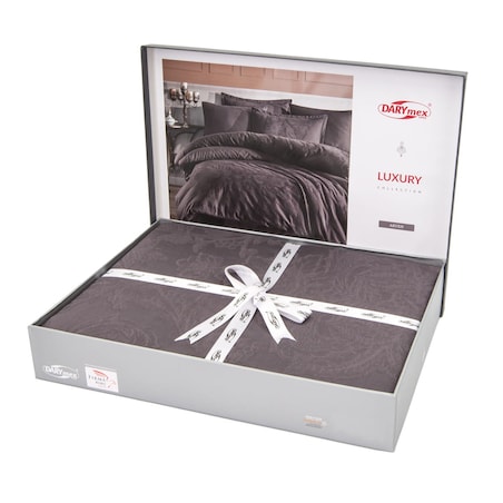 Pościel satyna bawełniana żakardowa 220x200 Jacquard Arven