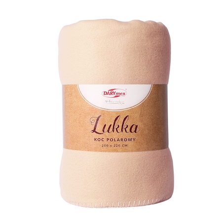 Koc polarowy 150x200 Lukka kolor beż