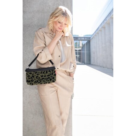 Torebka MINI POUCH, teddy leo olive